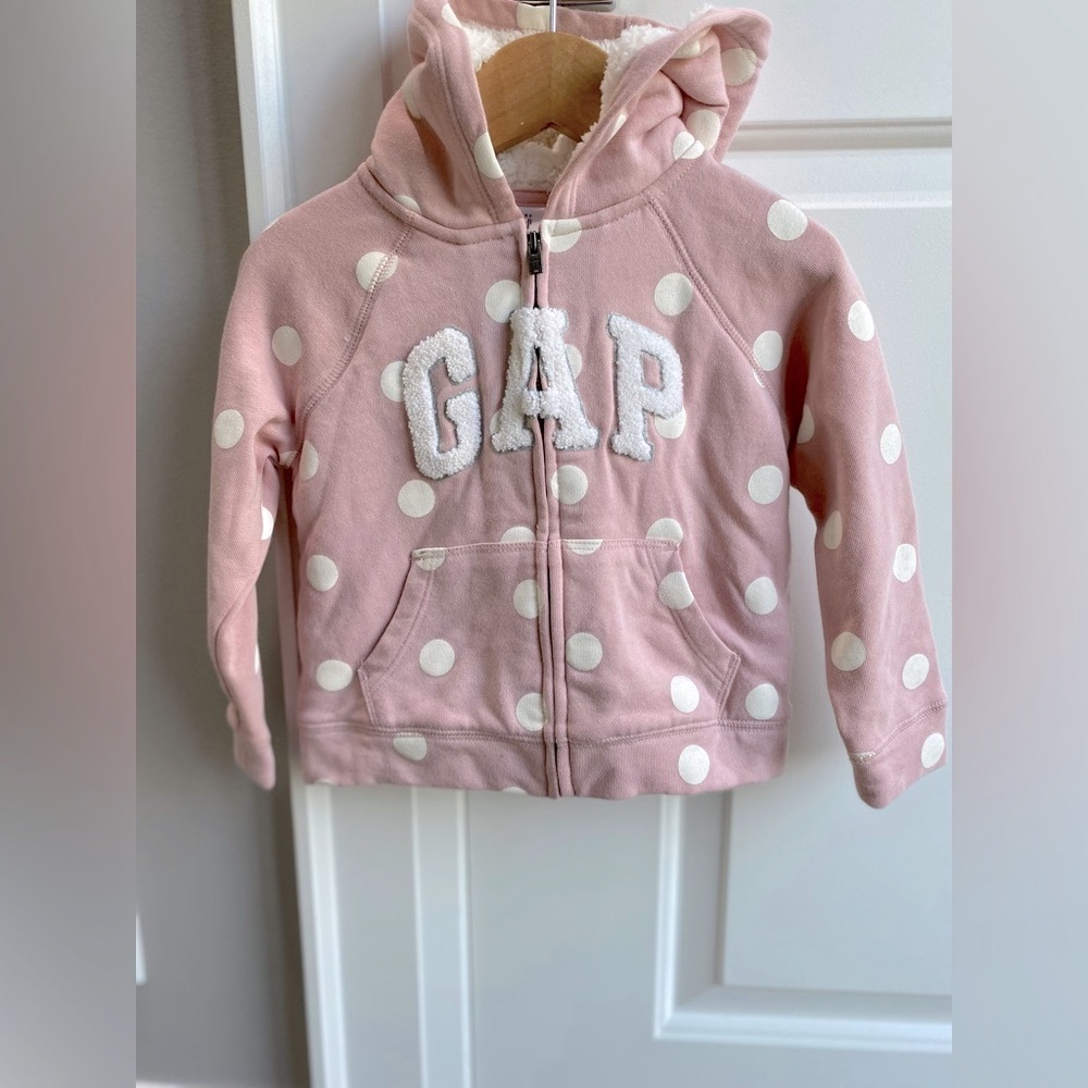 Gap - Fleece Lined - Sweater with hood / Size: 2T